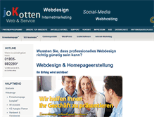 Tablet Screenshot of jokotten.com